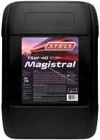 как выглядит масло моторное stels magistral 15w40 20л на фото