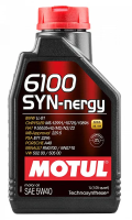 как выглядит масло моторное motul 6100 syn-nergy 5w40 1л на фото