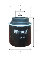 как выглядит m-filter фильтр масляный tf6539 на фото