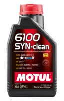 как выглядит масло моторное motul 6100 syn-clean 5w40 1л на фото