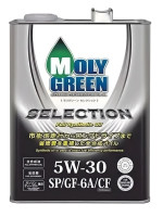 как выглядит масло моторное molygreen selection sp/gf-6a/cf 5w30 4л  на фото