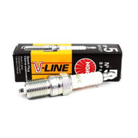 как выглядит свеча зажигания ngk v-line 05 (6466) на фото