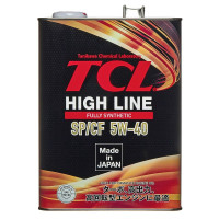 как выглядит масло моторное tcl high line 5w40 sp cf 4л на фото
